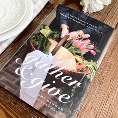 BEST SELLER! "Gather & Give" Signed Copy | Shipping Included!