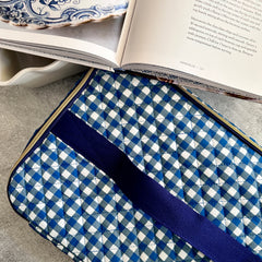 Blue Gingham Casserole Carrier | Free Shipping!