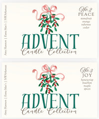 Advent Candle Collection | Shipping Included