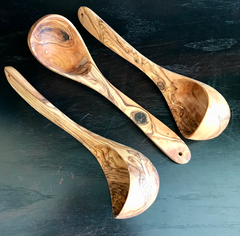 Handmade Olive Wood Ladle | Shipping included!