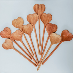 Handmade Heart Spoon Serving Set of 2 | Shipping included!