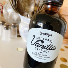 2 - 8oz Bottles of Handmade Premium Vanilla Extract